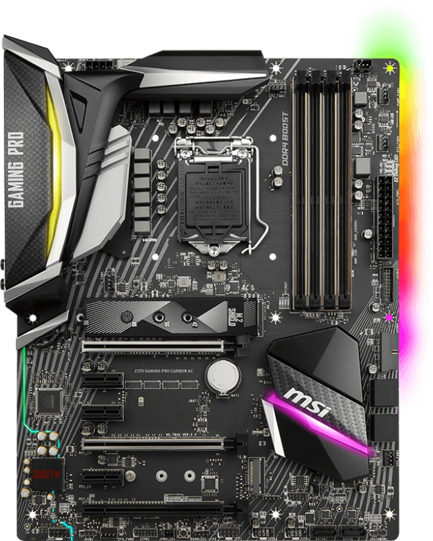 MSI Z370 Gaming Pro Carbon AC - Motherboard Specifications On